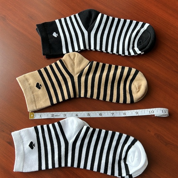 Kate Spade 3 Pairs of Ladies Socks NWOT - Picture 5 of 5